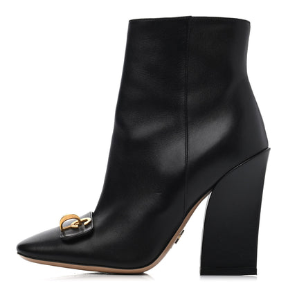 Christian Dior Calfskin CD Ankle Boots 36 Black 1 of 4
