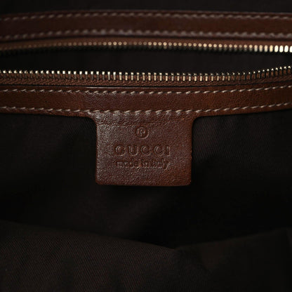 Gucci Monogram Medium Charlotte Hobo Brown 15 of 17