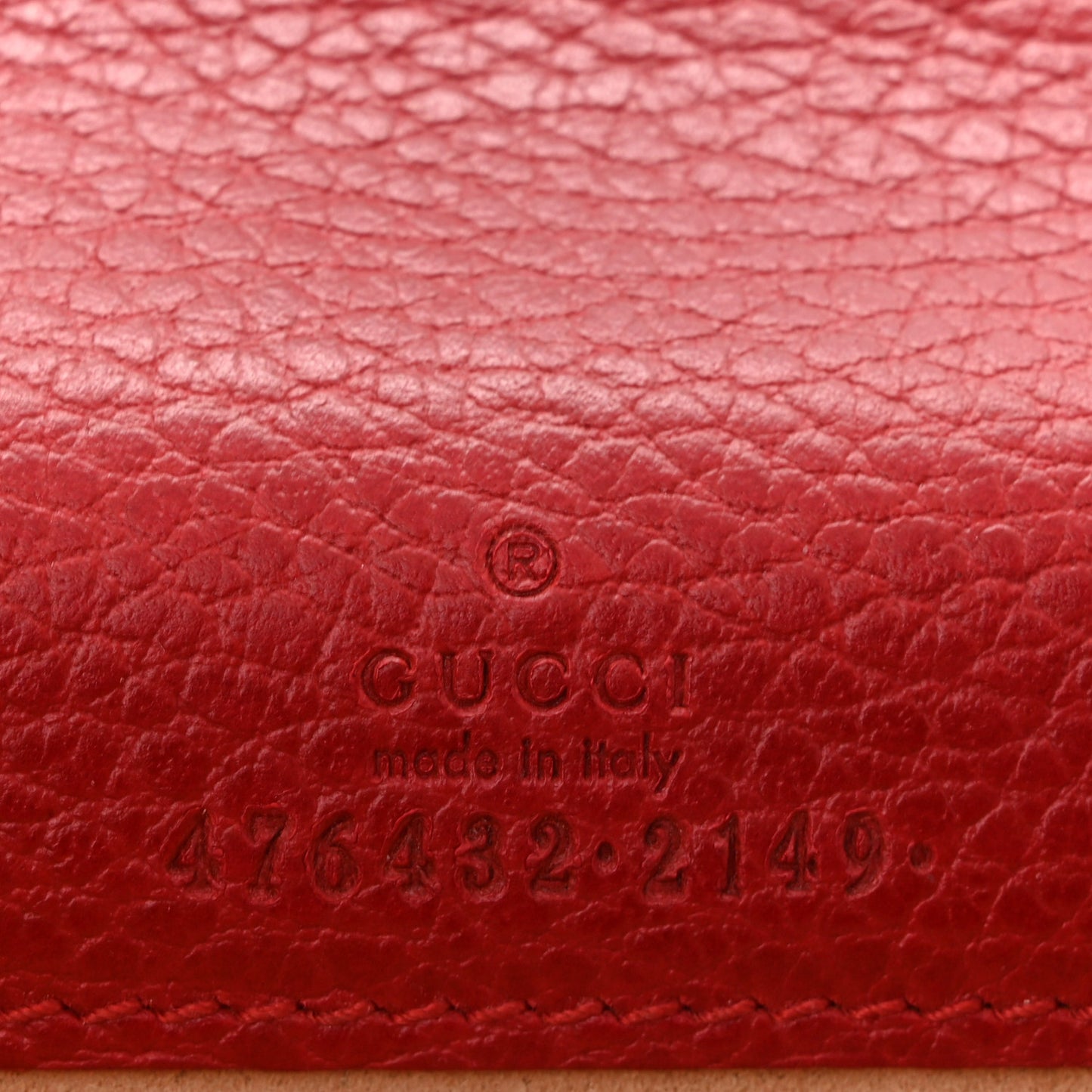 Dollar Calfskin Swarovski Crystal Small Dionysus Shoulder Bag Hibiscus Red