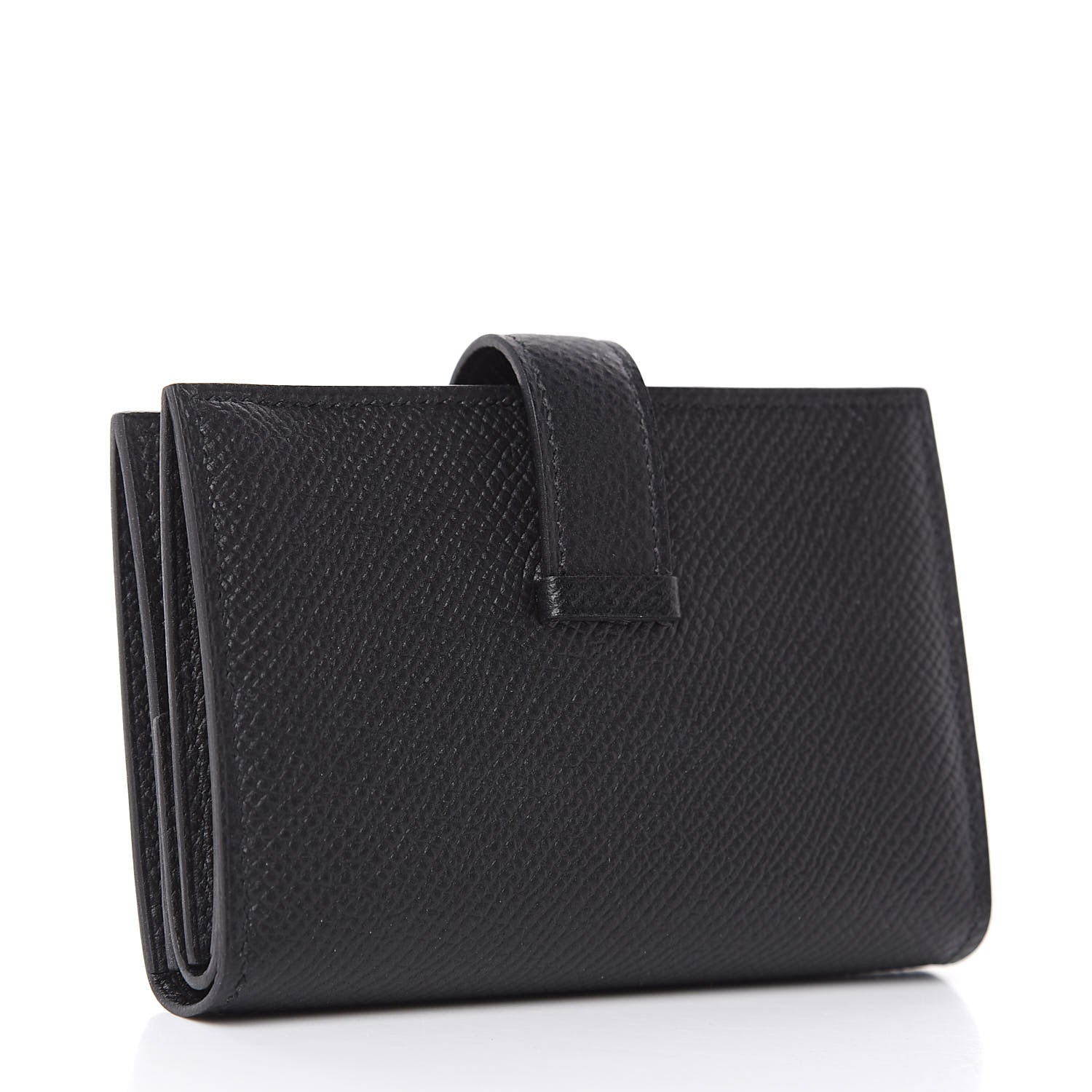 Hermes Epsom Mini Bearn Wallet Black 3 of 7