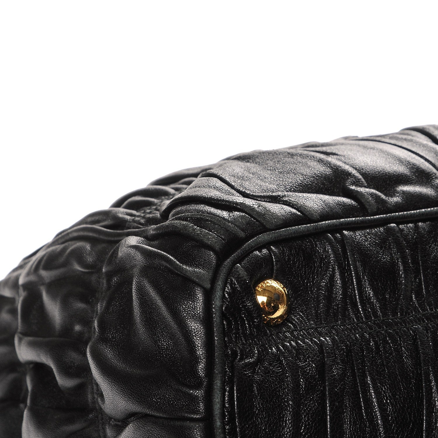 Prada Nappa Gaufre Tote Black 10 of 11