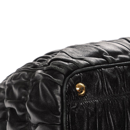 Prada Nappa Gaufre Tote Black 10 of 11
