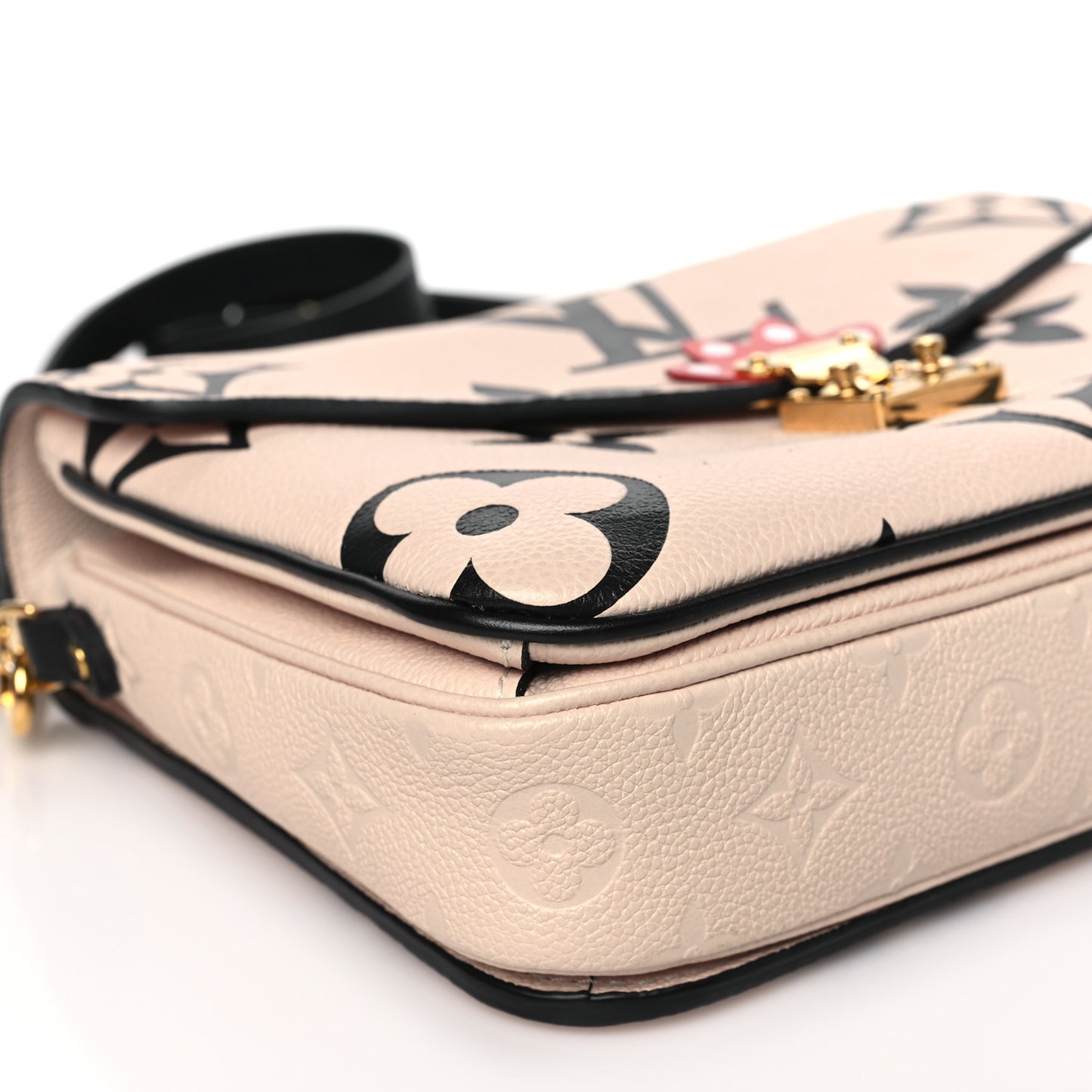 Empreinte Monogram Giant Crafty Pochette Metis Creme Black