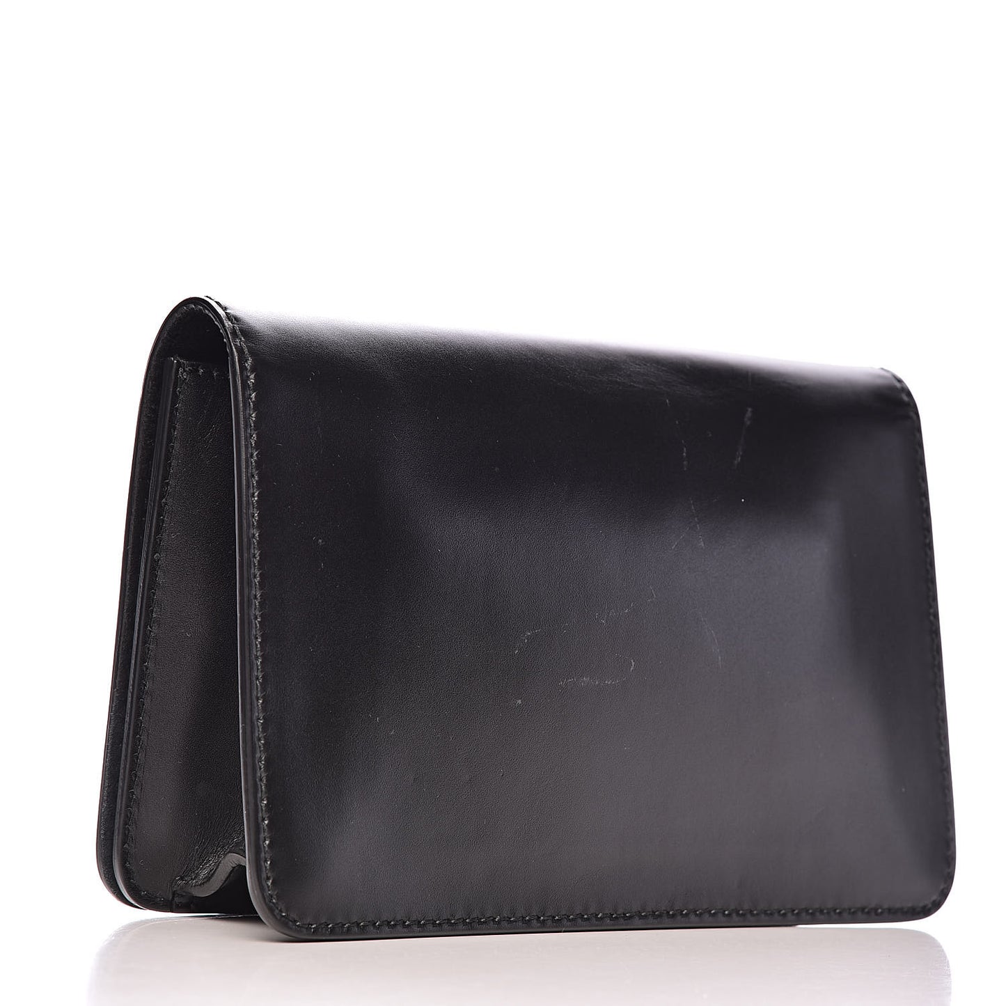Smooth Calfskin Dio(r)evolution Flap Clutch Black