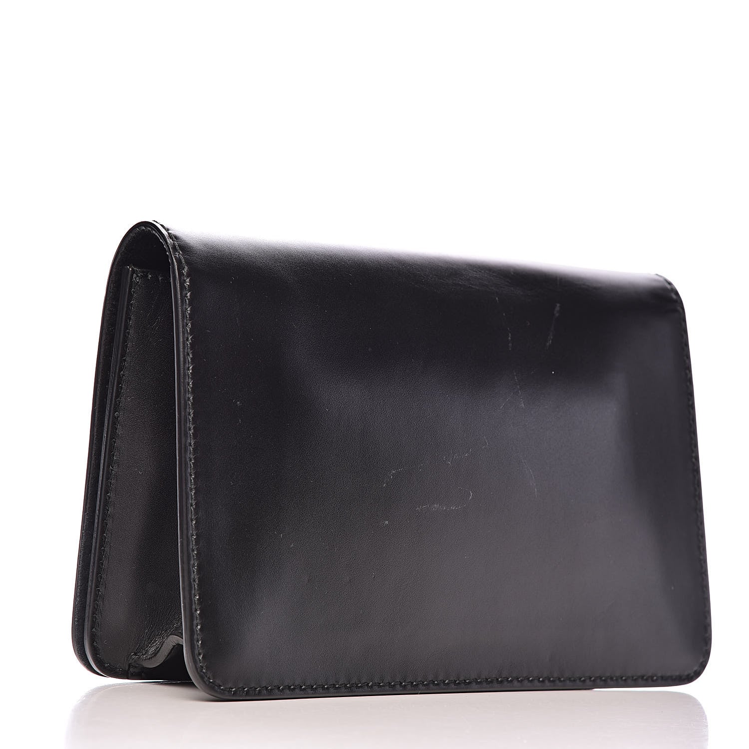 Christian Dior Smooth Calfskin Dio(r)evolution Flap Clutch Black 3 of 9