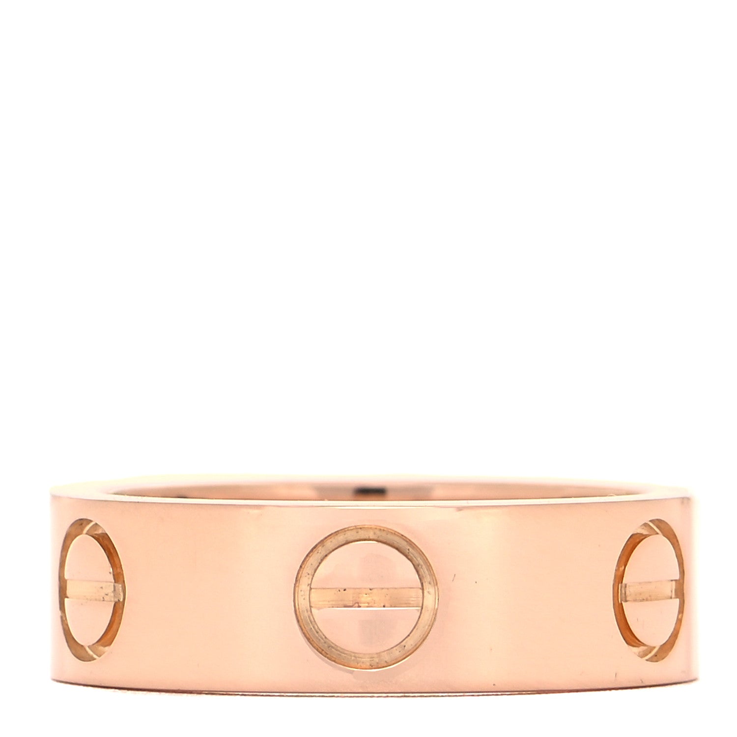 Cartier 18K Pink Gold 5.5mm LOVE Ring 50 5.25 1 of 4