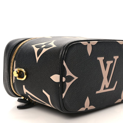 Louis Vuitton Empreinte Monogram Giant Vanity PM Black Beige 7 of 8