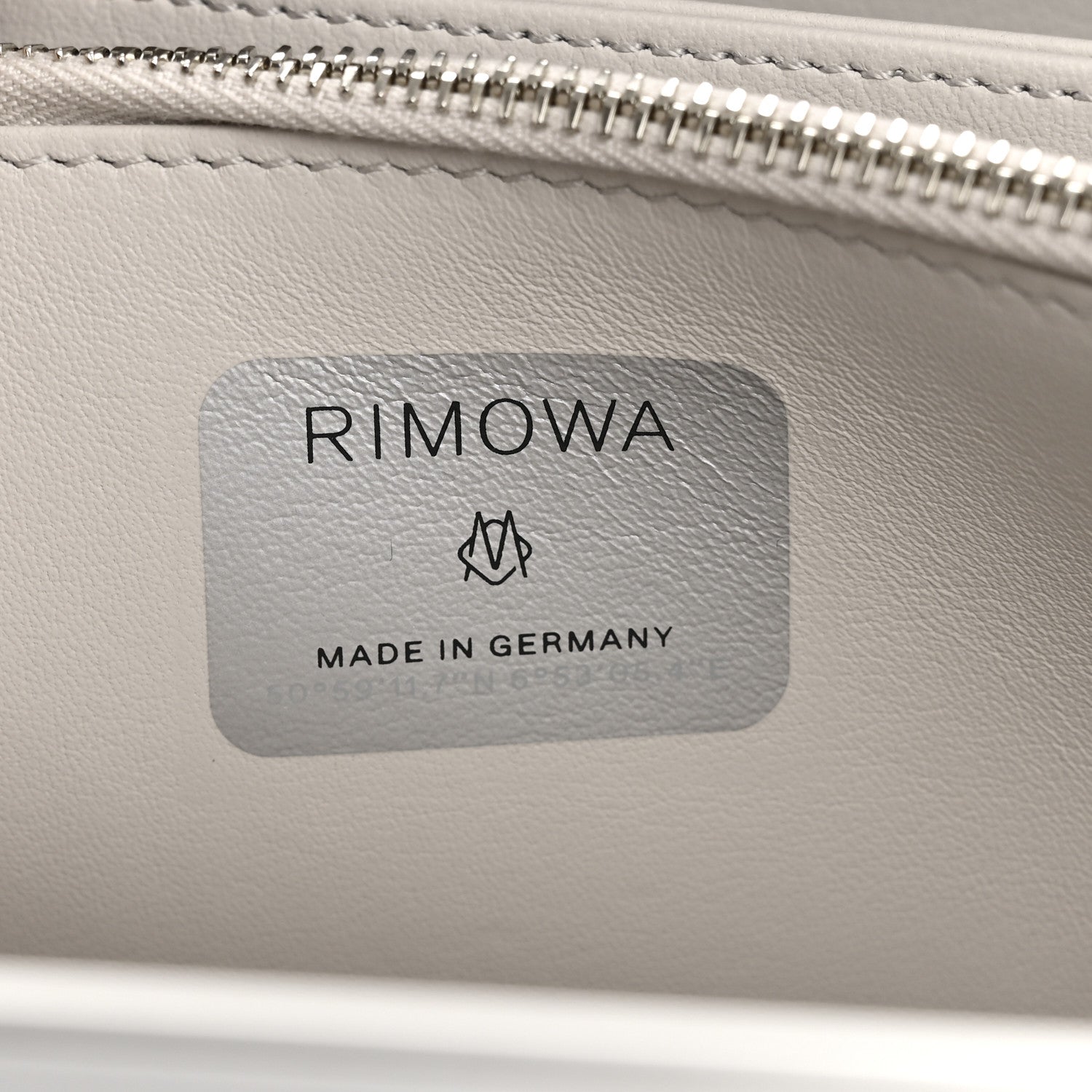 Christian Dior X RIMOWA Aluminum Personal Clutch On Strap Silver 8 of 12