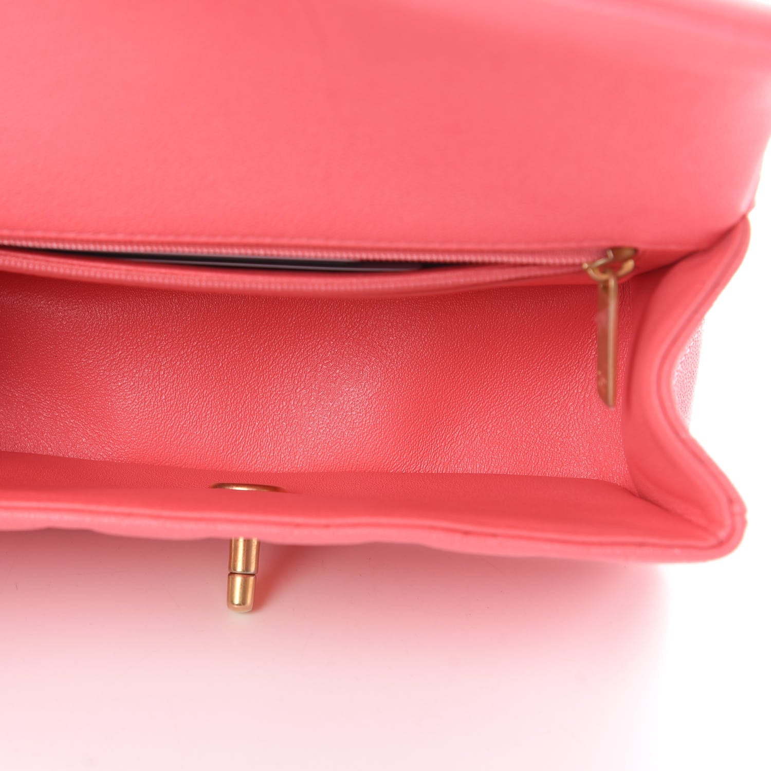 Chanel Caviar Quilted Mini Top Handle Rectangular Flap Pink 5 of 11