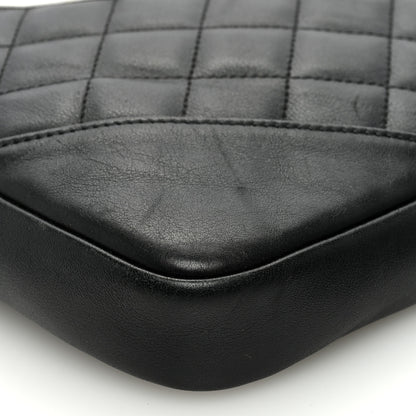 Chanel Calfskin Quilted Medium Cambon Messenger Black White 10 of 10