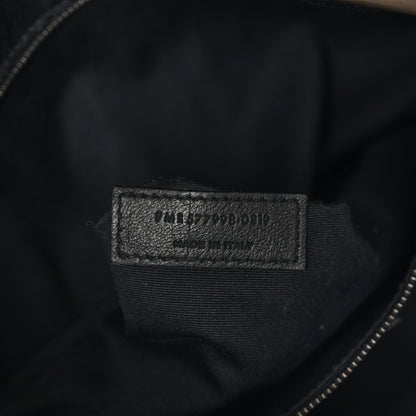 Saint Laurent Crinkled Calfskin Matelasse Monogram Large Niki Shopper Tote Dusty Grey 7 of 13
