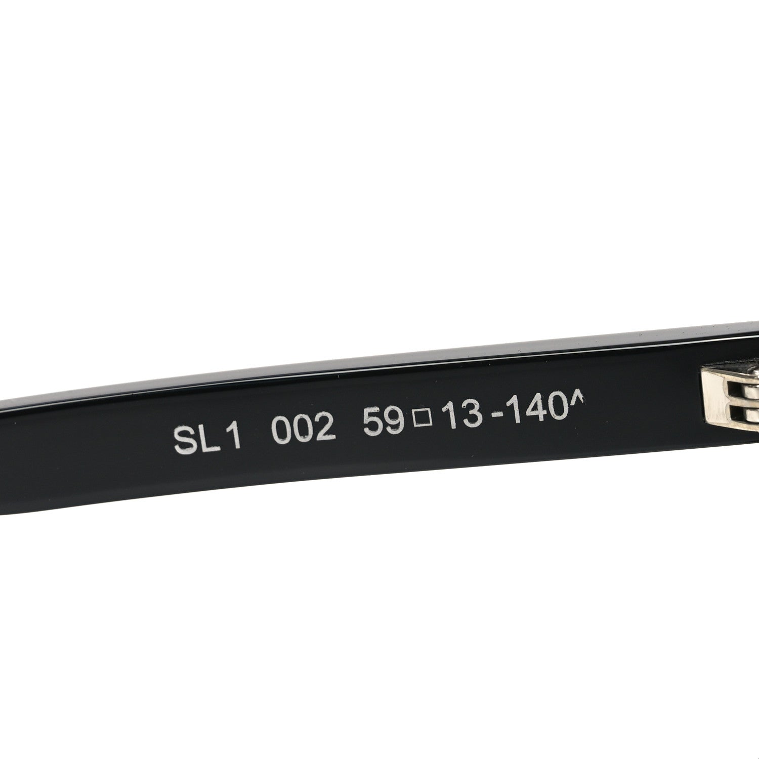 Saint Laurent Acetate SL1 Sunglasses Black 7 of 8