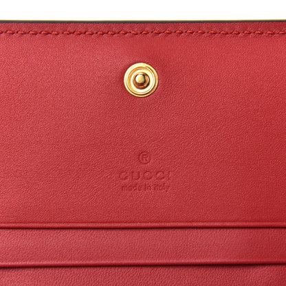Gucci Soft GG Supreme Monogram Mystic Cat Card Case Wallet 6 of 8