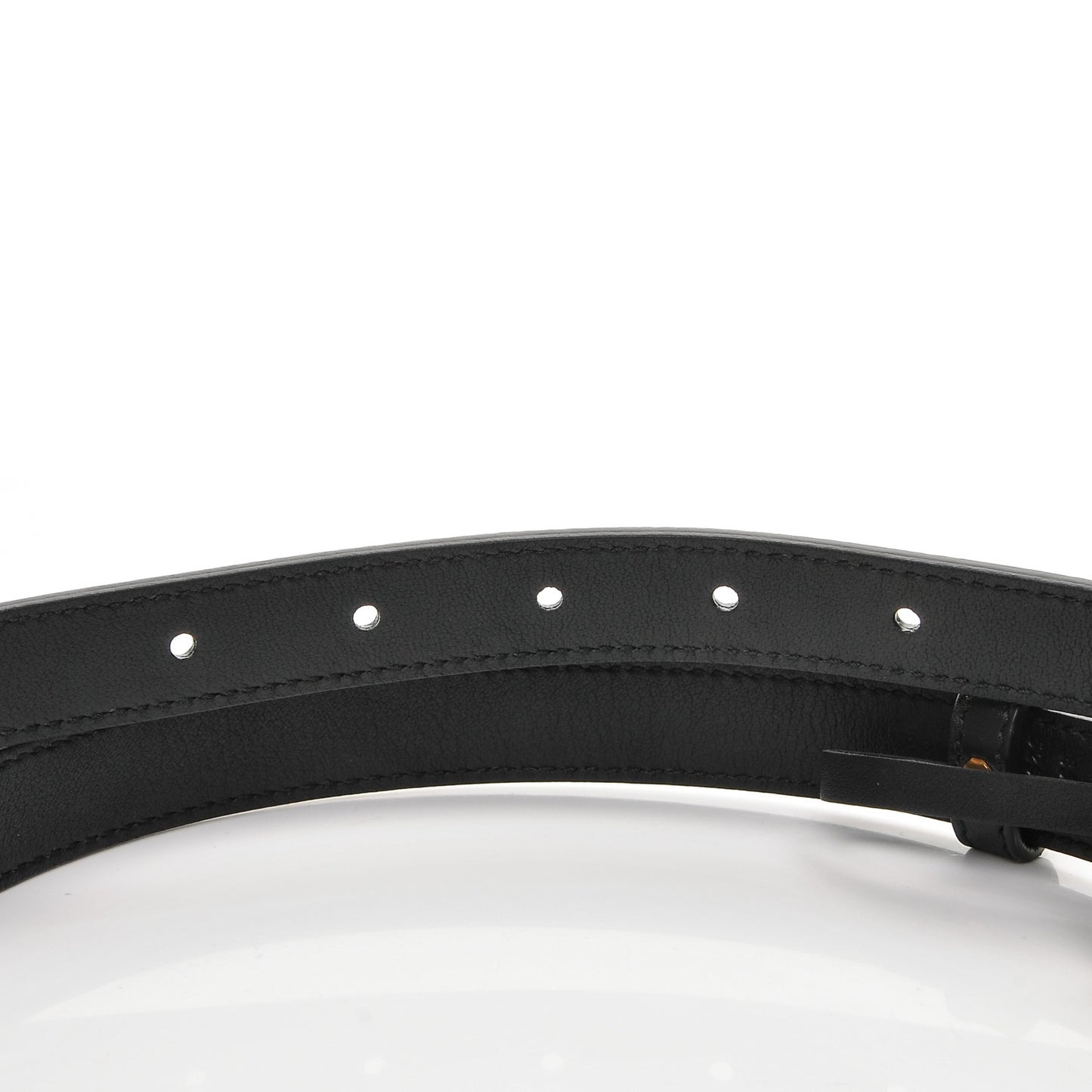 Calfskin Double G 20mm Belt 85 34 Black
