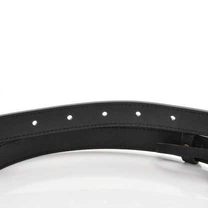 Gucci Calfskin Double G 20mm Belt 85 34 Black 5 of 6