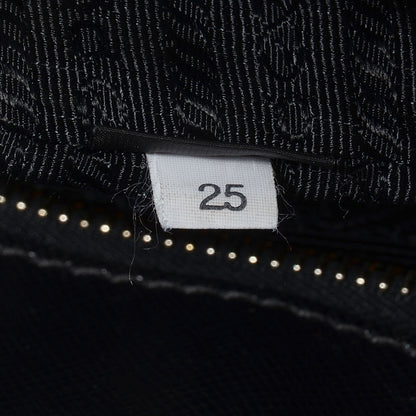 Prada Saffiano Lux Large Top Handle Open Tote Nero Black 3 of 11