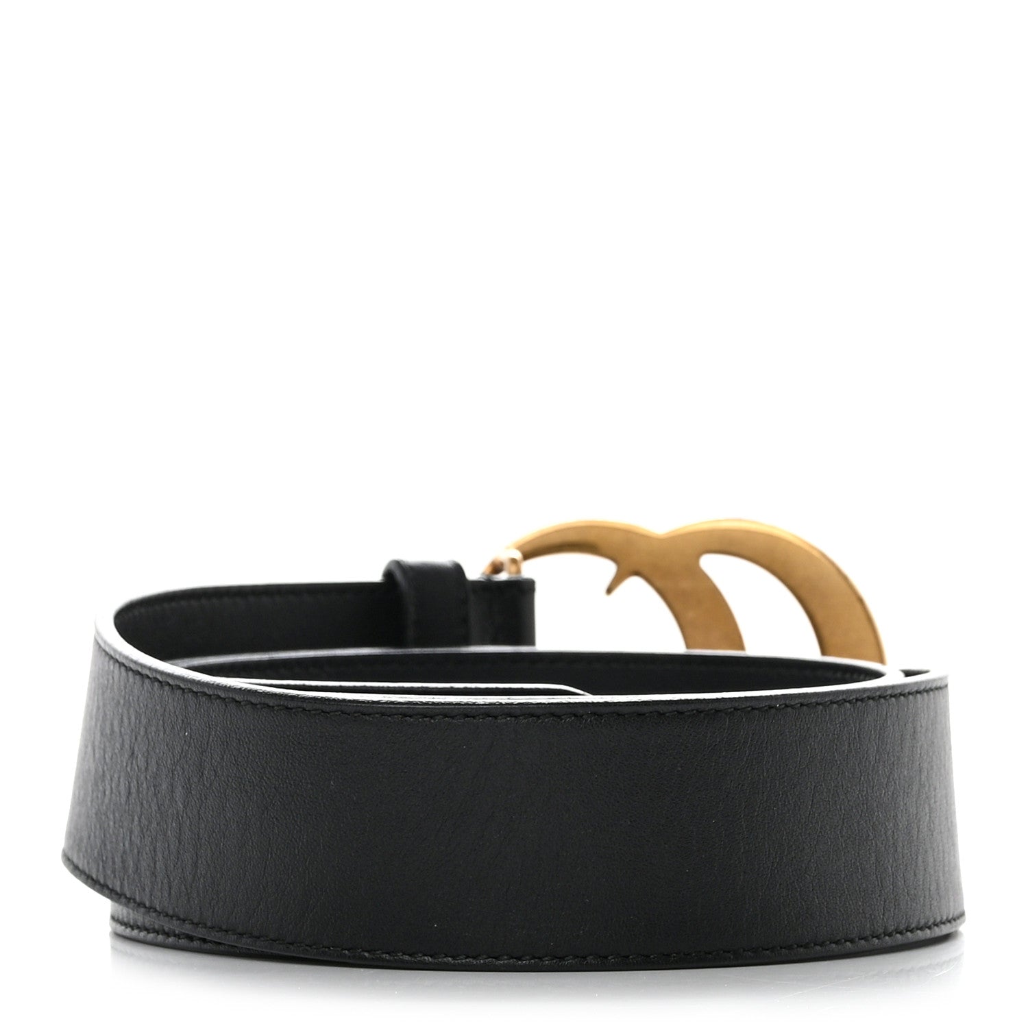 Gucci Calfskin Double G 40mm Belt 85 34 Black 2 of 5
