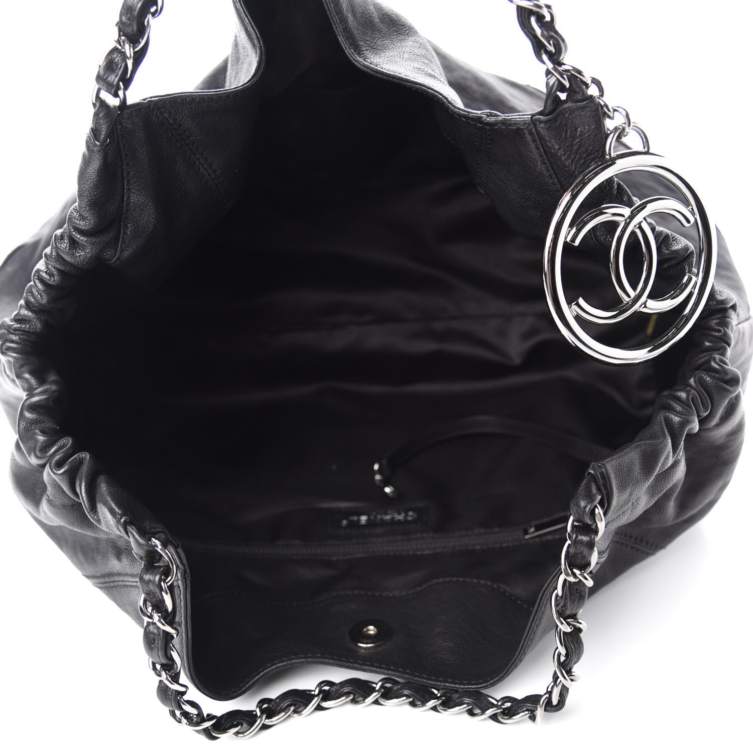 Chanel Calfskin Baby Coco Cabas Black 6 of 11