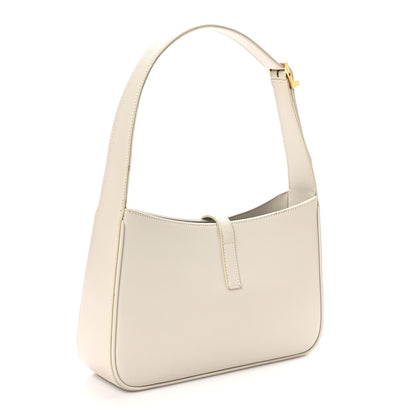 Saint Laurent Smooth Calfskin Le 5 A 7 Hobo Crema Soft 3 of 10