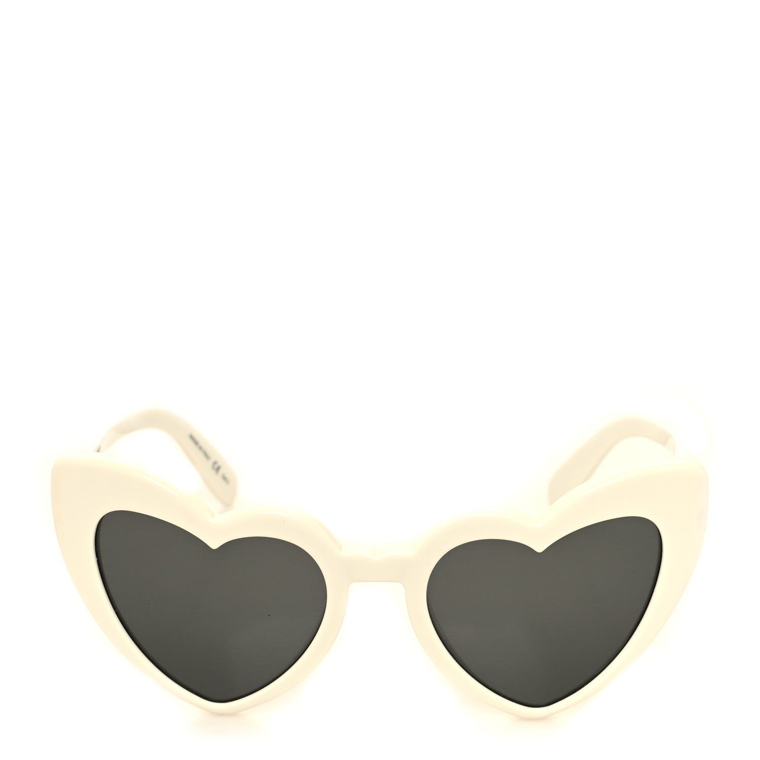 Saint Laurent Acetate Heart Frame Loulou SL181 Sunglasses White 2 of 7