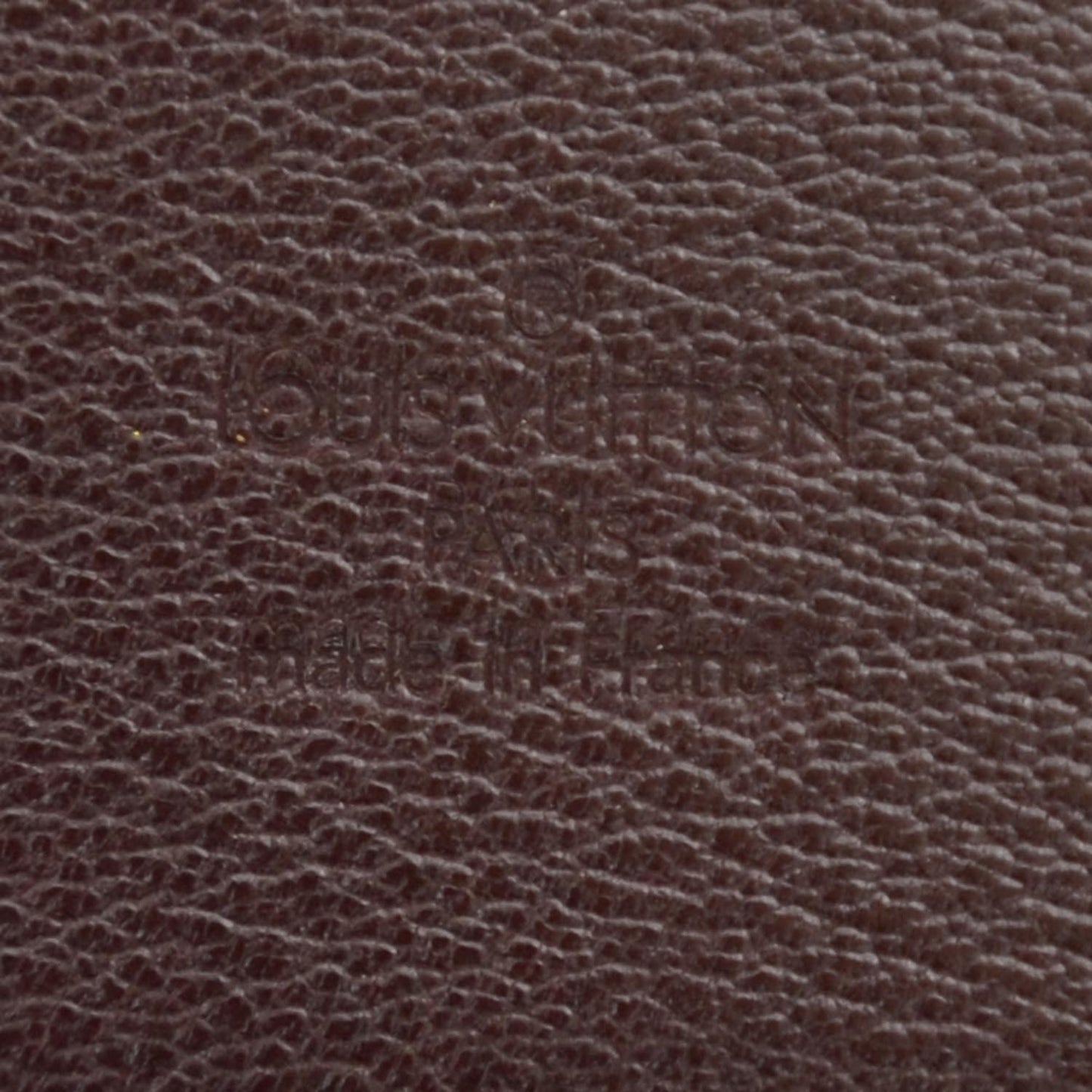 Leather Dedalus Agenda Cover Acajou