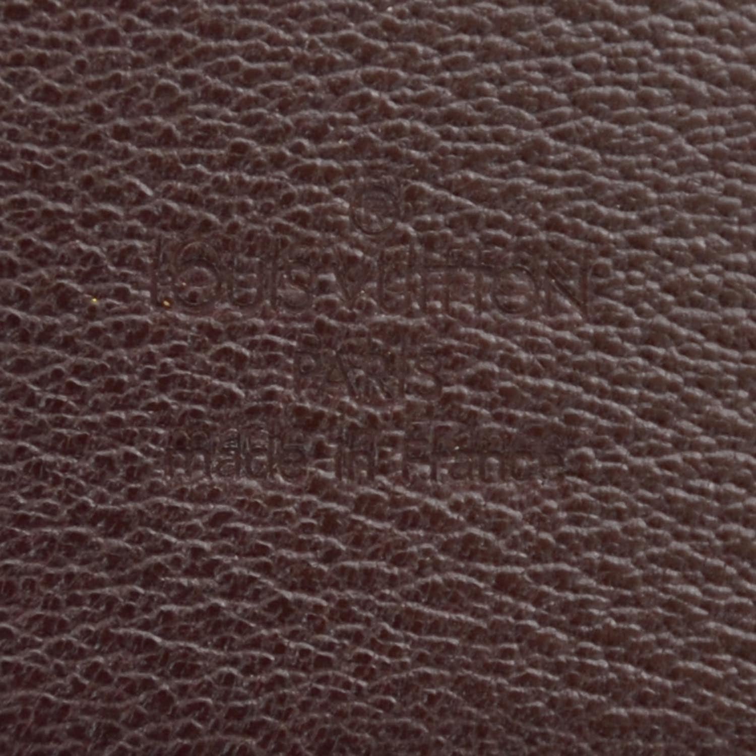 Louis Vuitton Leather Dedalus Agenda Cover Acajou 7 of 8