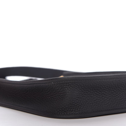 Hermes Taurillon Clemence Evelyne TPM Black 6 of 10