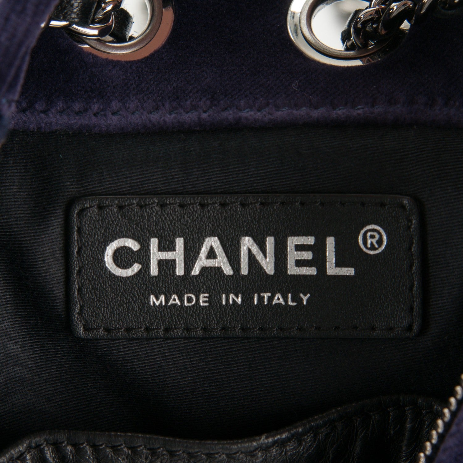 Chanel Velvet Mini Backpack Is Back Plum 6 of 7