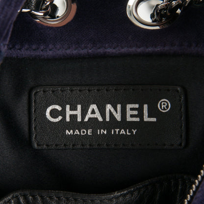 Chanel Velvet Mini Backpack Is Back Plum 6 of 7