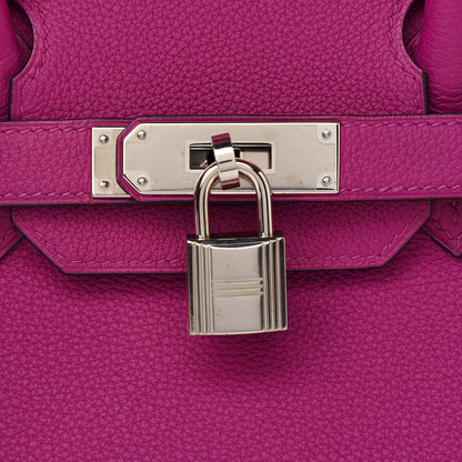Hermes Togo Birkin 30 Rose Pourpre 8 of 10