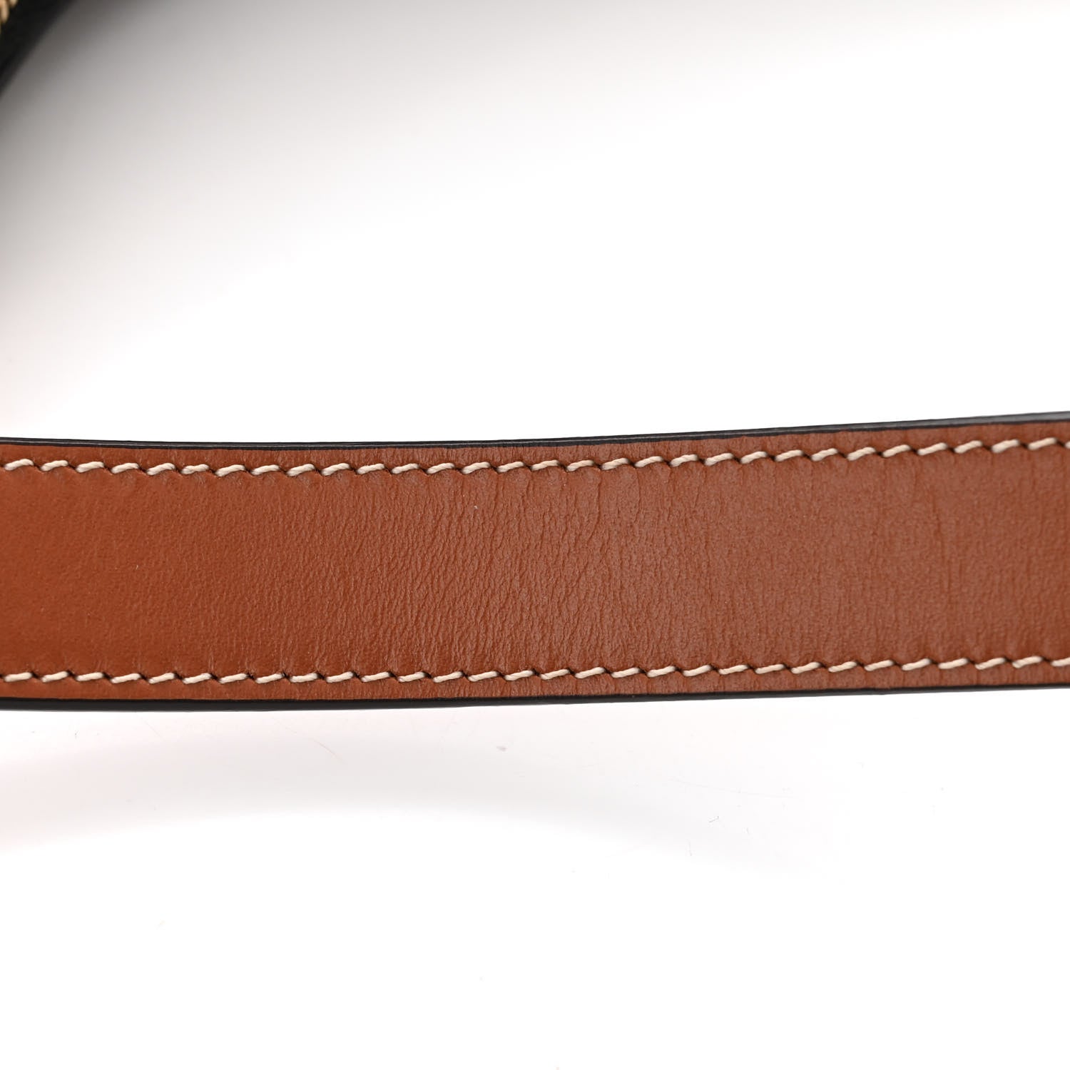 Celine Triomphe Canvas Calfskin Ava Shoulder Bag Tan 12 of 12