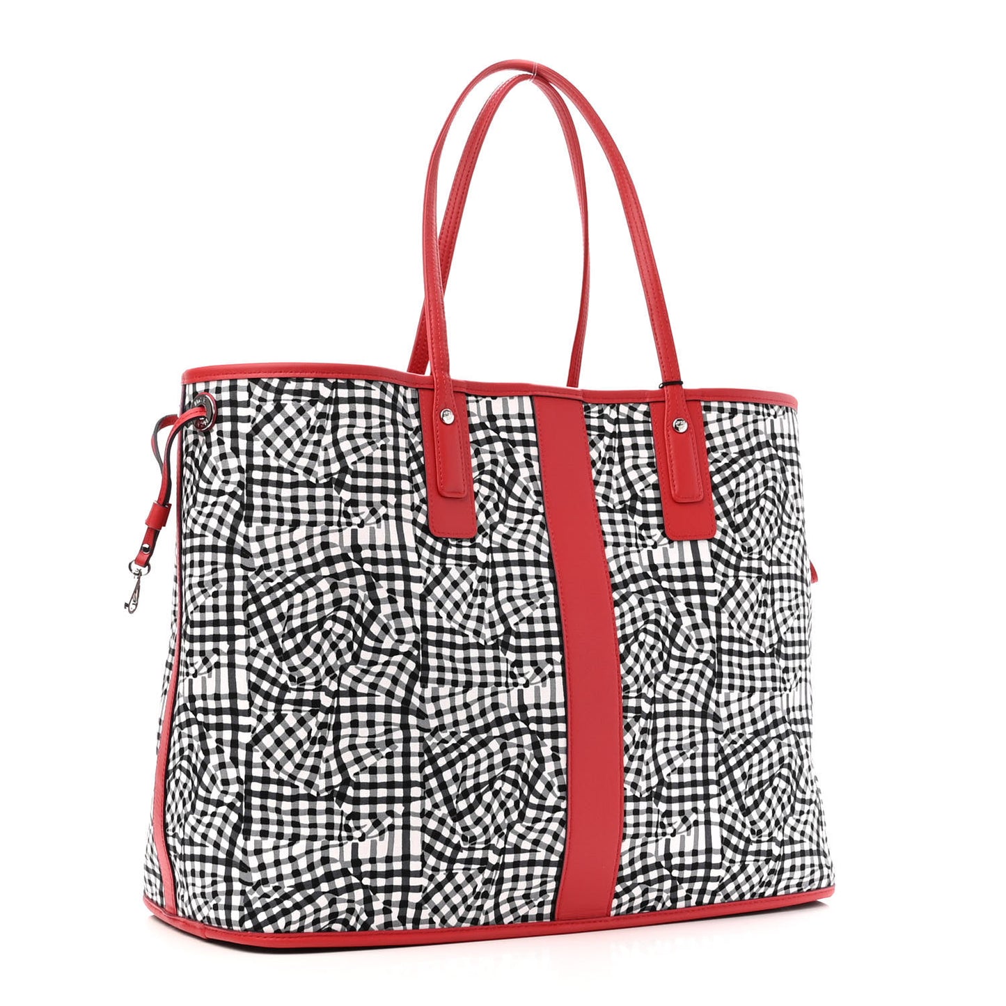 Visetos Large Liz Reversible Shopper Tote Ruby Red