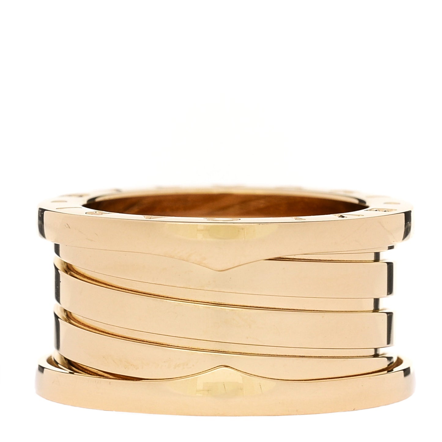 18K Yellow Gold B.Zero1 Four-Band Ring 53 6.5