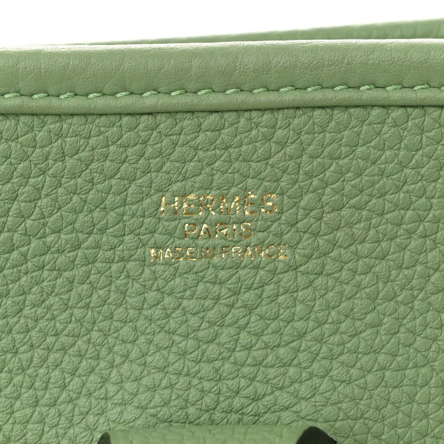 Hermes Taurillon Maurice Evelyne III PM Vert Criquet 6 of 10