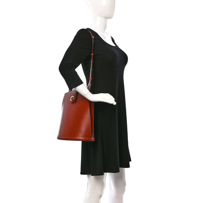 Louis Vuitton Epi Cluny Kenyan Fawn 2 of 8