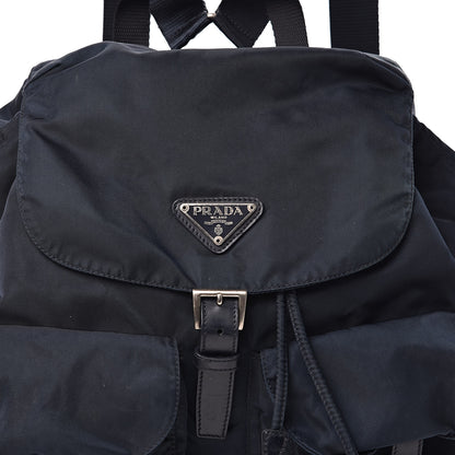 Prada Nylon Vela Medium Backpack Bluette 9 of 11