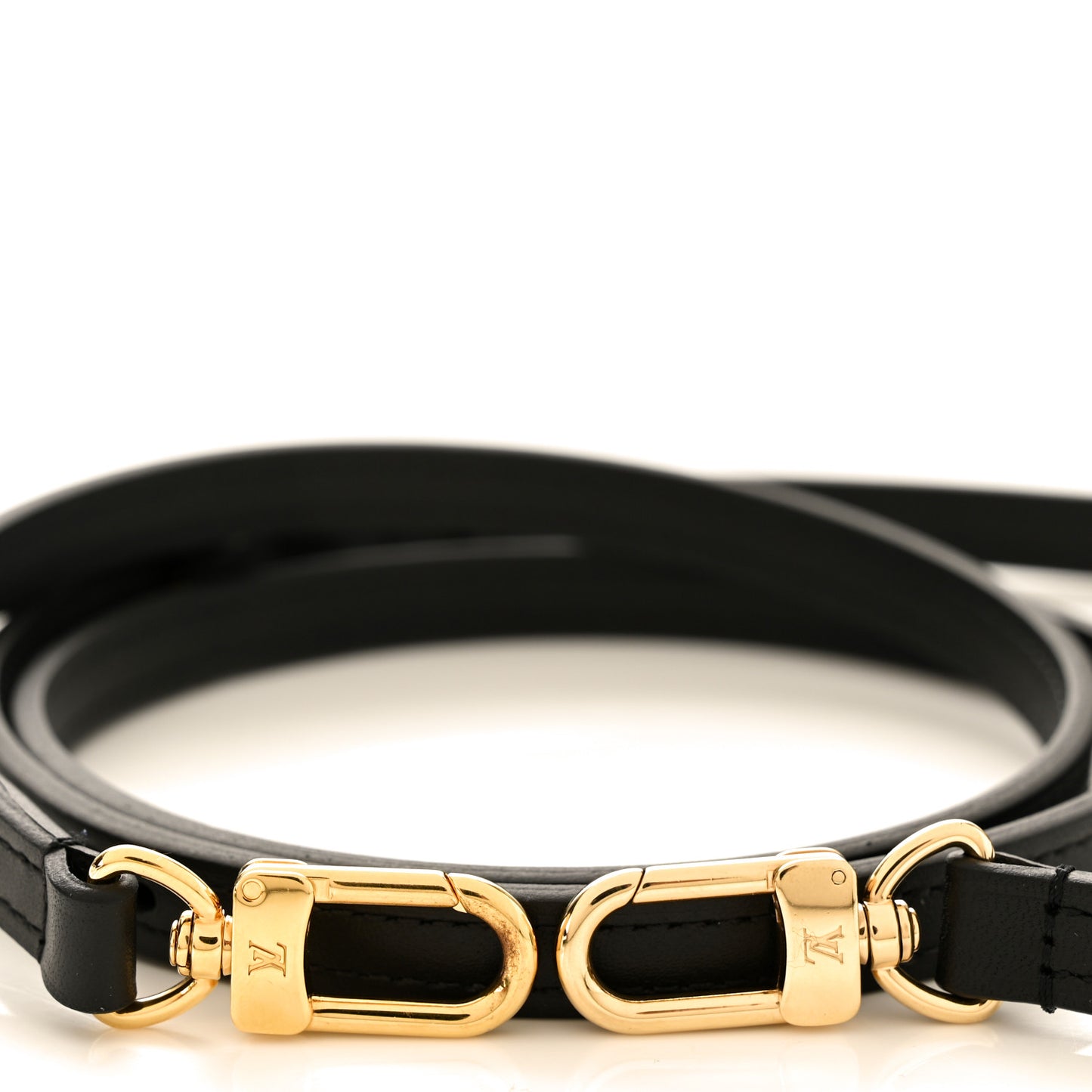 Calfskin 12mm Shoulder Strap Black