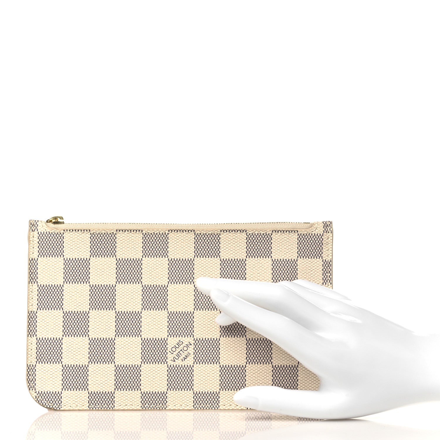 Louis Vuitton Damier Azur Neverfull PM Pochette 2 of 8