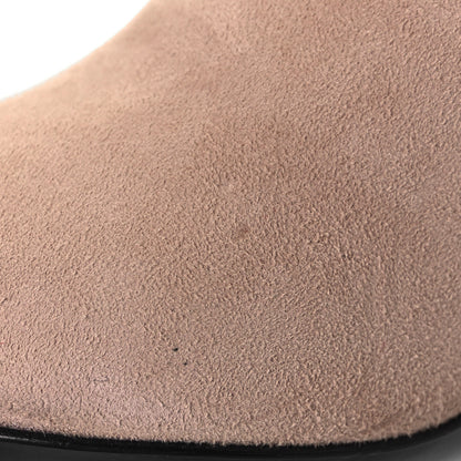 Valentino Garavani Suede Monochrome Rockstud Flair 85mm Ankle Boots 39 Rose Cannelle 17 of 24