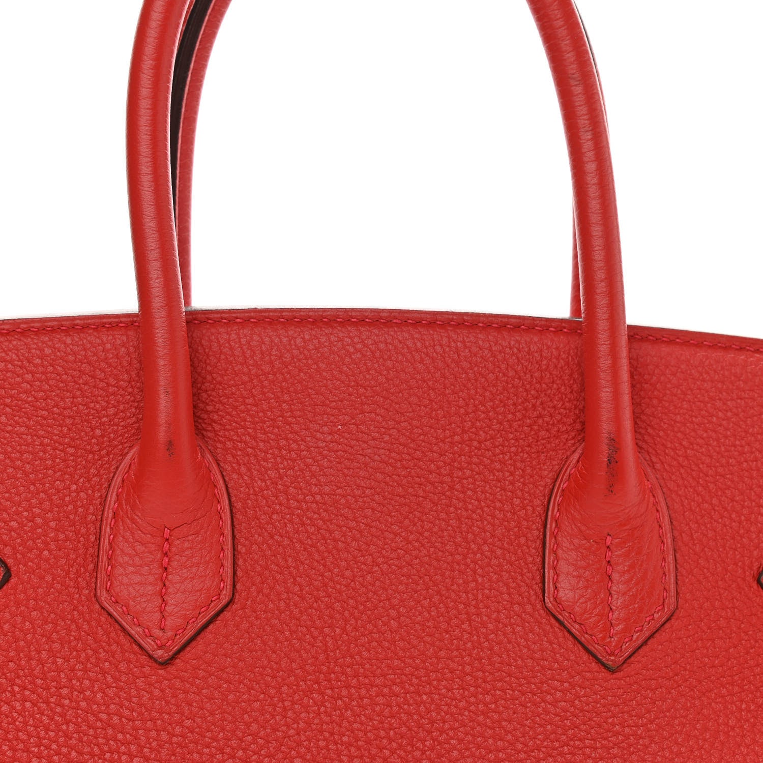 Hermes Togo Birkin 30 Rouge Casaque 12 of 12