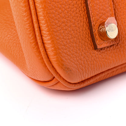 Hermes Togo Birkin 35 Orange 11 of 15