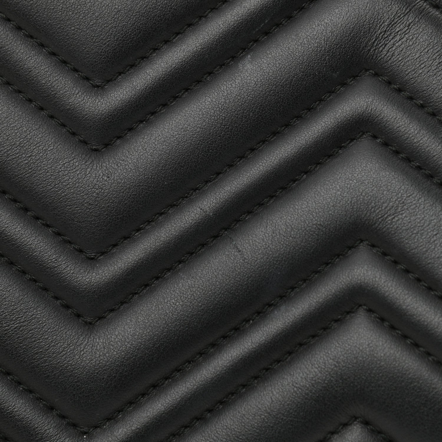 Gucci Calfskin Matelasse Medium GG Marmont Tote Black 12 of 13