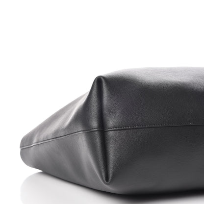 Saint Laurent Calfskin Large Shopping Tote Black 10 of 11