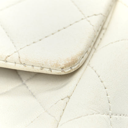 Chanel Lambskin Quilted Mini Square Flap White 16 of 16