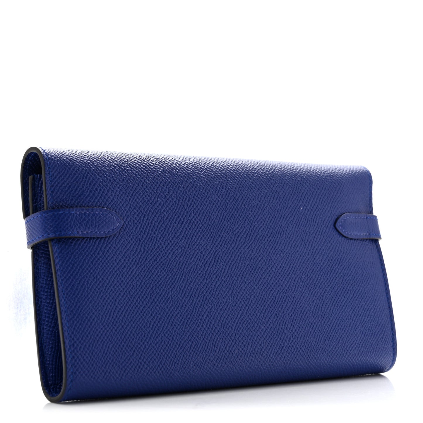 Epsom Kelly Longue Wallet Bleu Electrique
