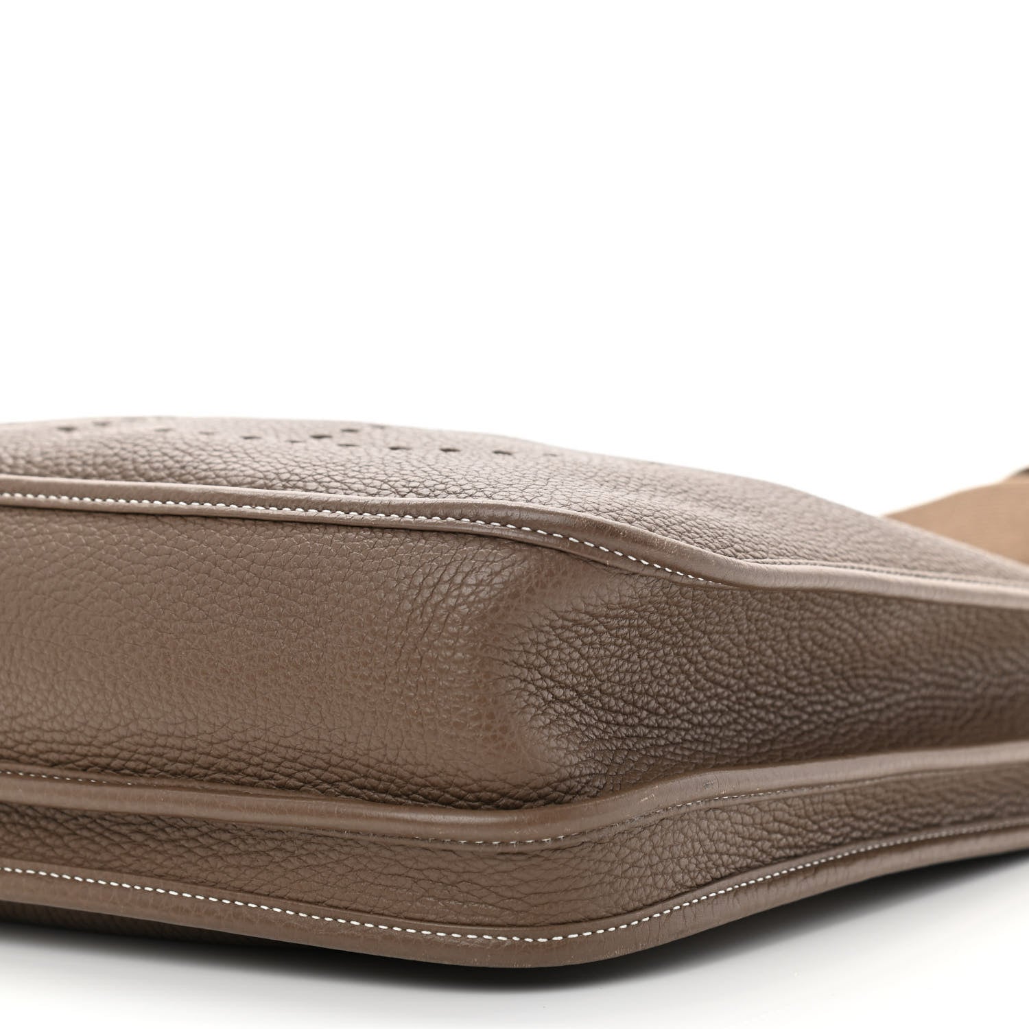 Hermes Taurillon Clemence Evelyne III PM Etoupe 11 of 11