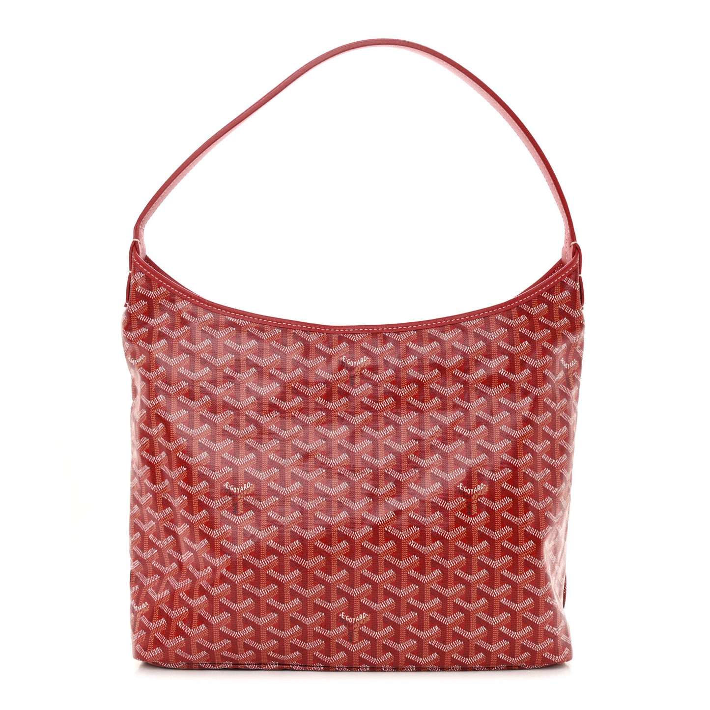 Goyardine Boheme Hobo Red