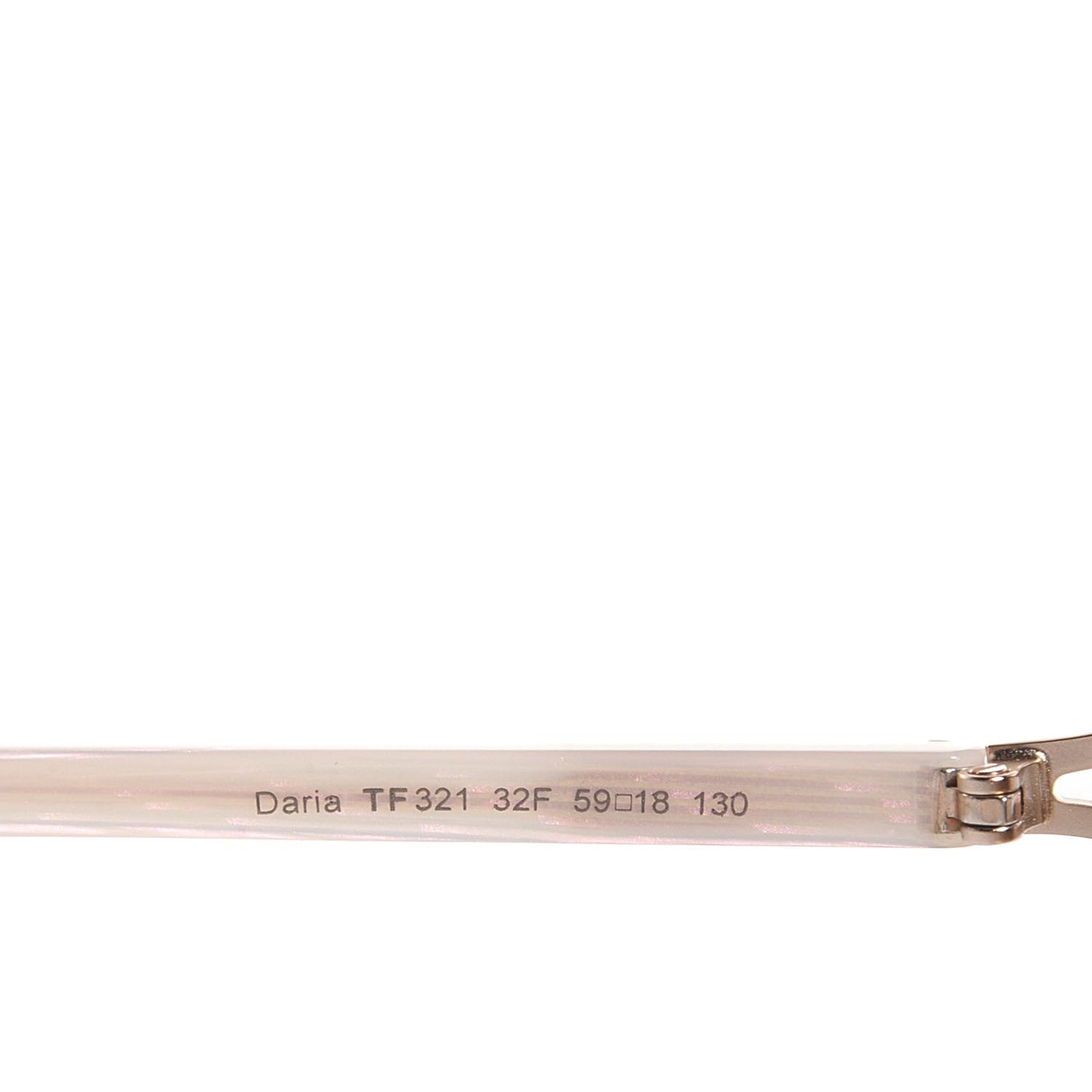 Tom Ford Daria Sunglasses TF 321 White 4 of 5