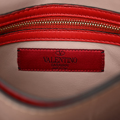 Valentino Garavani Nappa Rockstud Wristlet Clutch Rosso Valentino 6 of 13