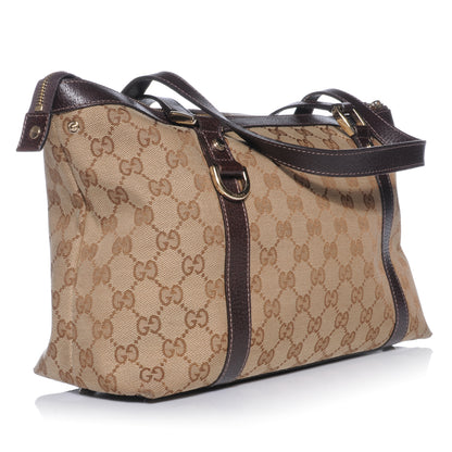 Gucci Monogram Medium Abbey Tote Brown 3 of 8